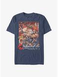 Thundercats Vintage Anime Poster T-Shirt, NAVY HTR, hi-res