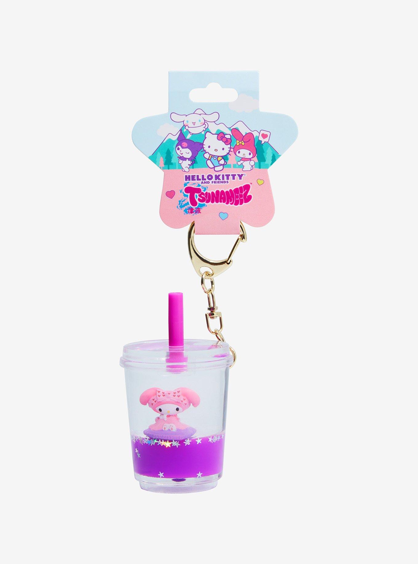 HELLO KITTY HAIR TIES ASSORTED COLORS IMPRINTED & KEYRING SUPER CUTE!!