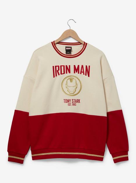Marvel Iron Man Panel Crewneck BoxLunch Exclusive BoxLunch