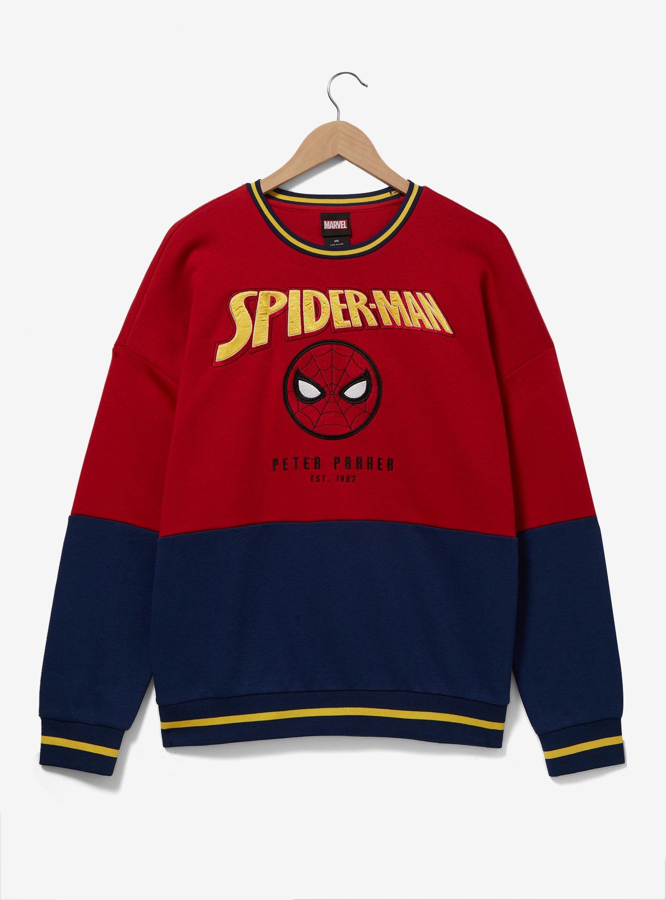 Marvel Spider-Man Panel Crewneck - BoxLunch Exclusive