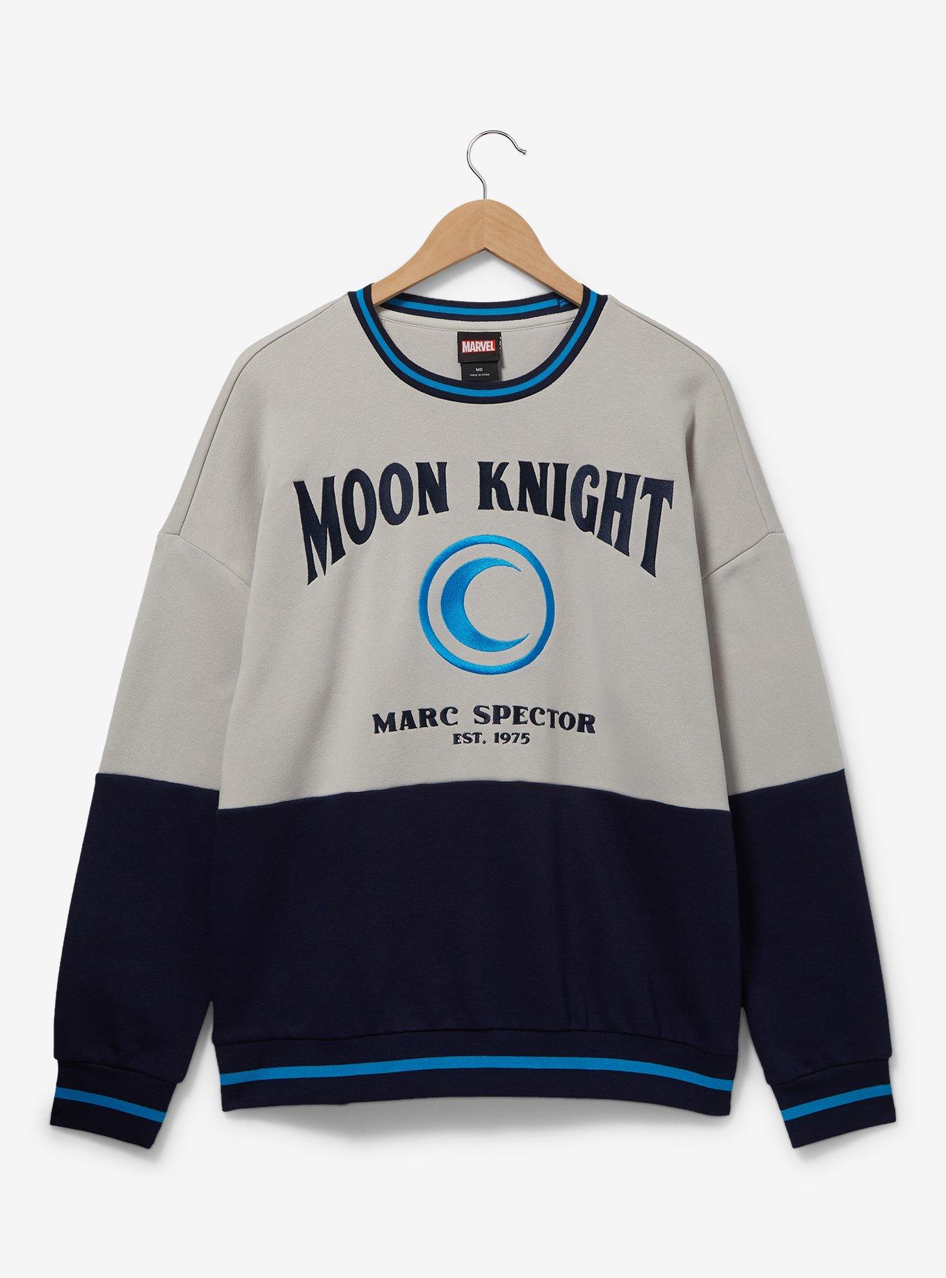 Marvel Moon Knight Panel Crewneck - BoxLunch Exclusive, , hi-res