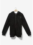 Disney Mickey Mouse Over Sized Sherpa Hoodie - BoxLunch Exclusive, BLACK, hi-res