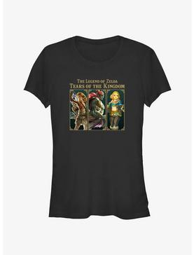 The Legend of Zelda: Tears of the Kingdom Trio Box Up Girls T-Shirt, , hi-res