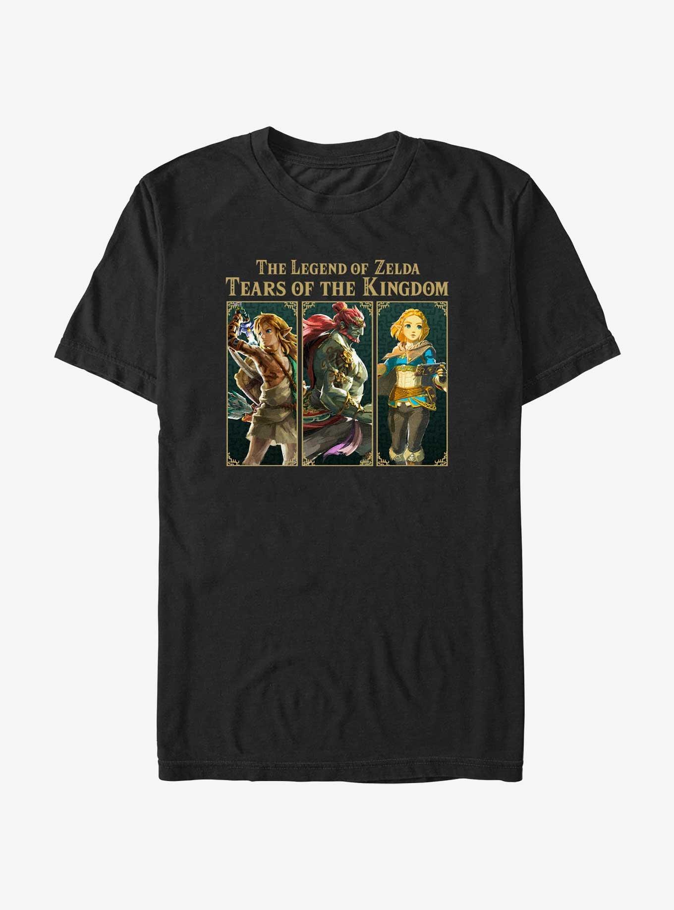 The Legend of Zelda: Tears of the Kingdom Trio Box Up T-Shirt, , hi-res
