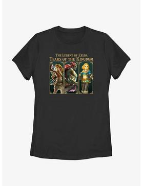 The Legend of Zelda: Tears of the Kingdom Trio Box Up Womens T-Shirt, , hi-res