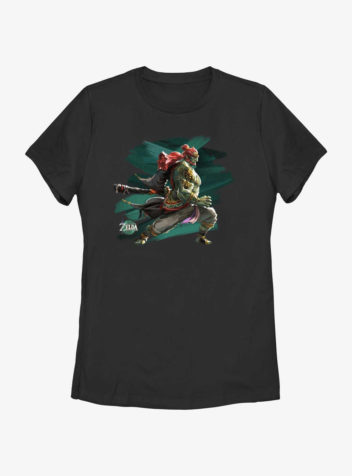 The Legend of Zelda: Tears of the Kingdom Ganondorf Logo Womens T-Shirt, , hi-res
