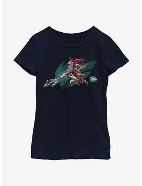 The Legend of Zelda: Tears of the Kingdom Sidon Logo Youth Girls T-Shirt, , hi-res