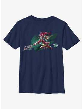 The Legend of Zelda: Tears of the Kingdom Sidon Logo Youth T-Shirt, , hi-res