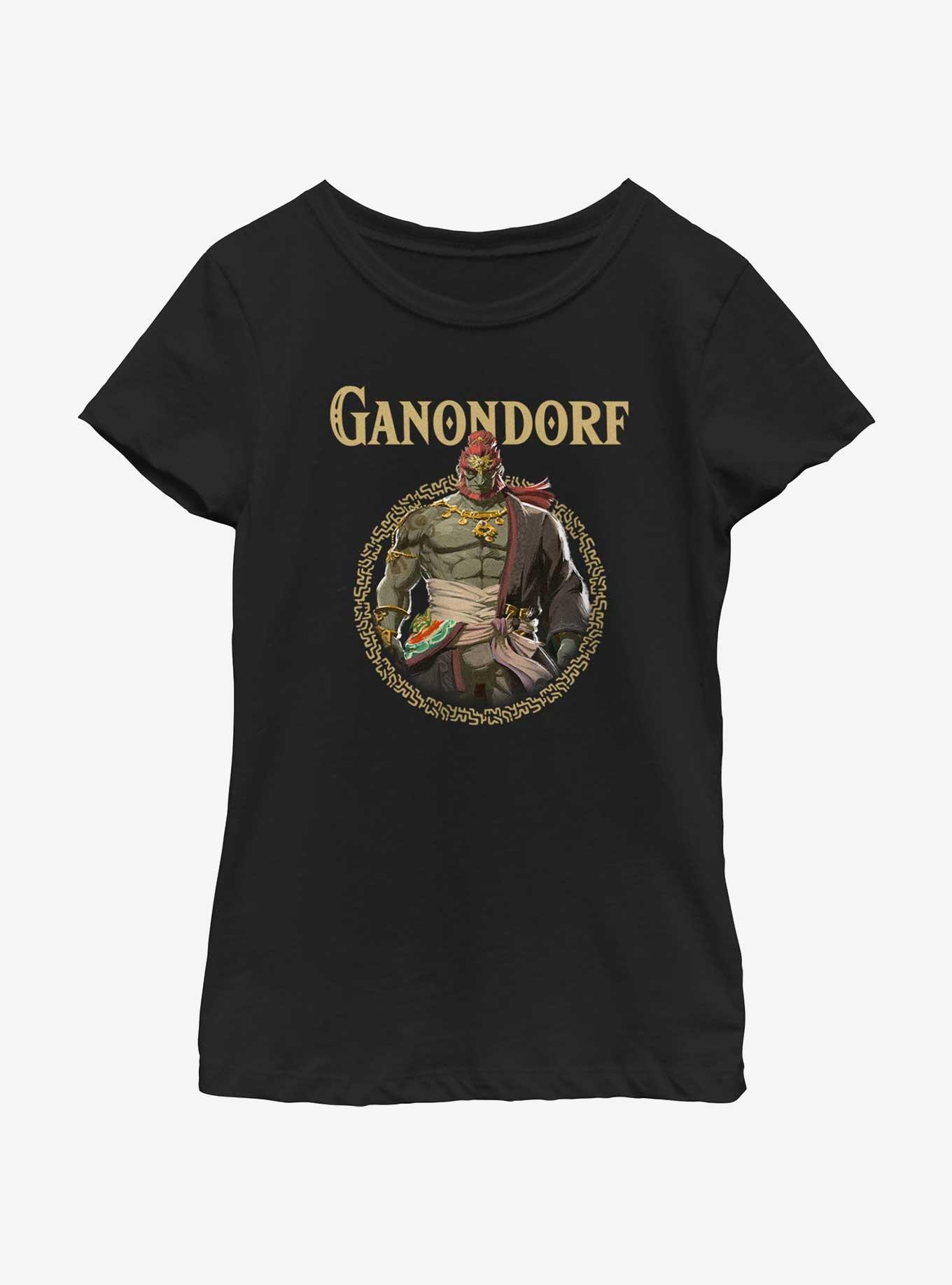 The Legend of Zelda: Tears of the Kingdom Ganondorf Badge Youth Girls T-Shirt, , hi-res