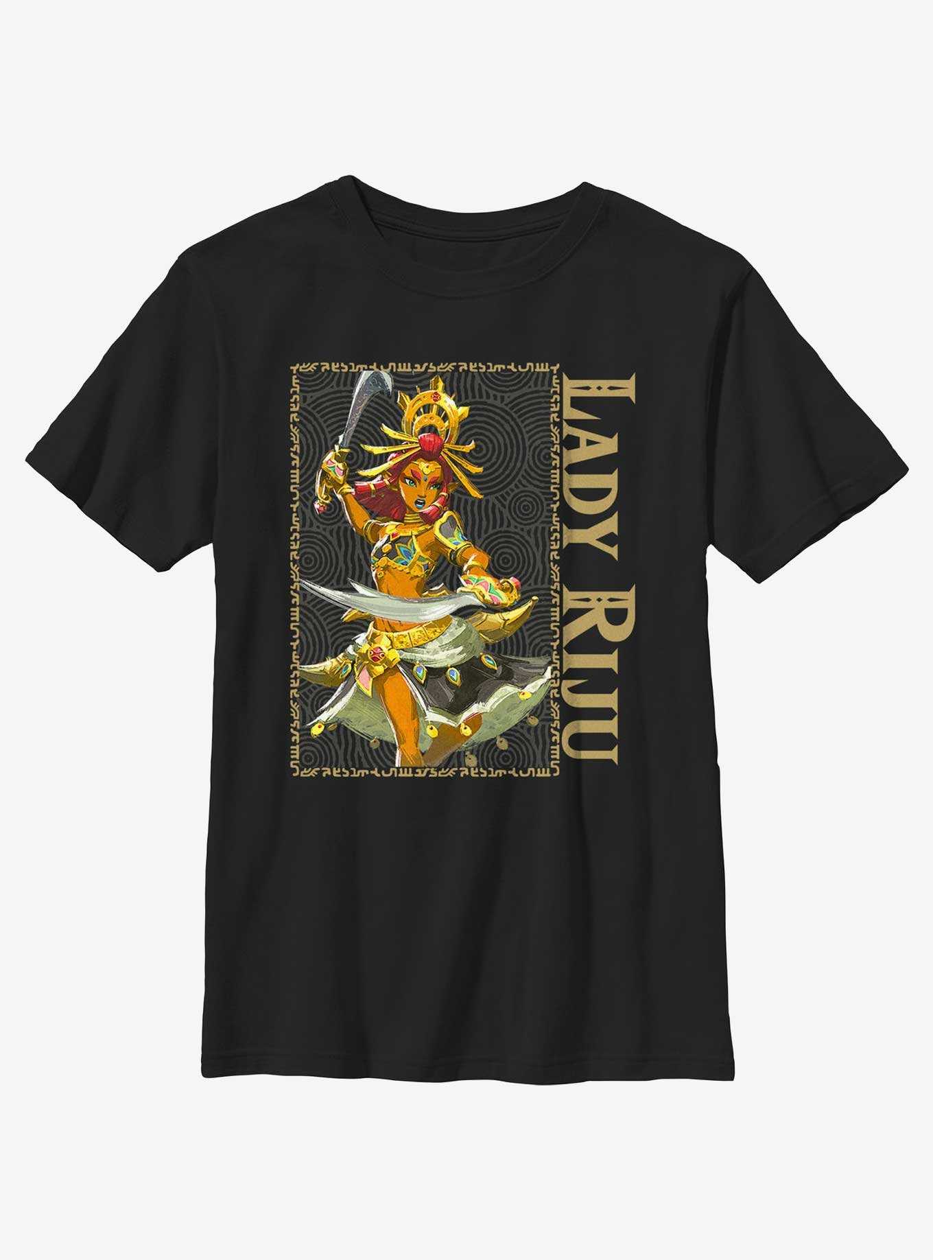 The Legend of Zelda: Tears of the Kingdom Lady Riju Youth T-Shirt, , hi-res
