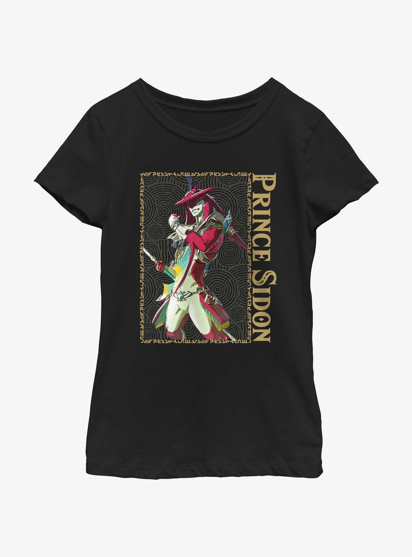 The Legend of Zelda: Tears of the Kingdom Prince Sidon Youth Girls T-Shirt