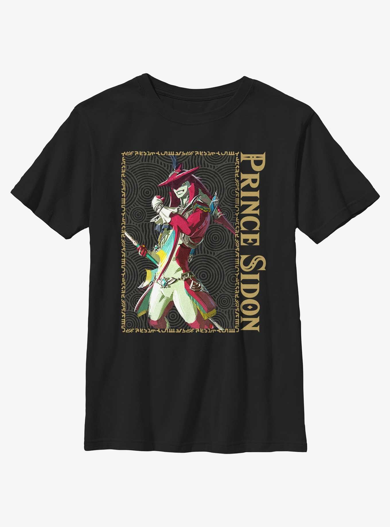 The Legend of Zelda: Tears of the Kingdom Prince Sidon Youth T-Shirt, , hi-res