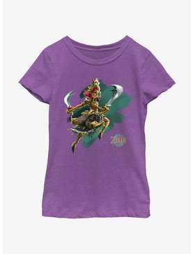 The Legend of Zelda: Tears of the Kingdom Riju Logo Youth Girls T-Shirt, , hi-res