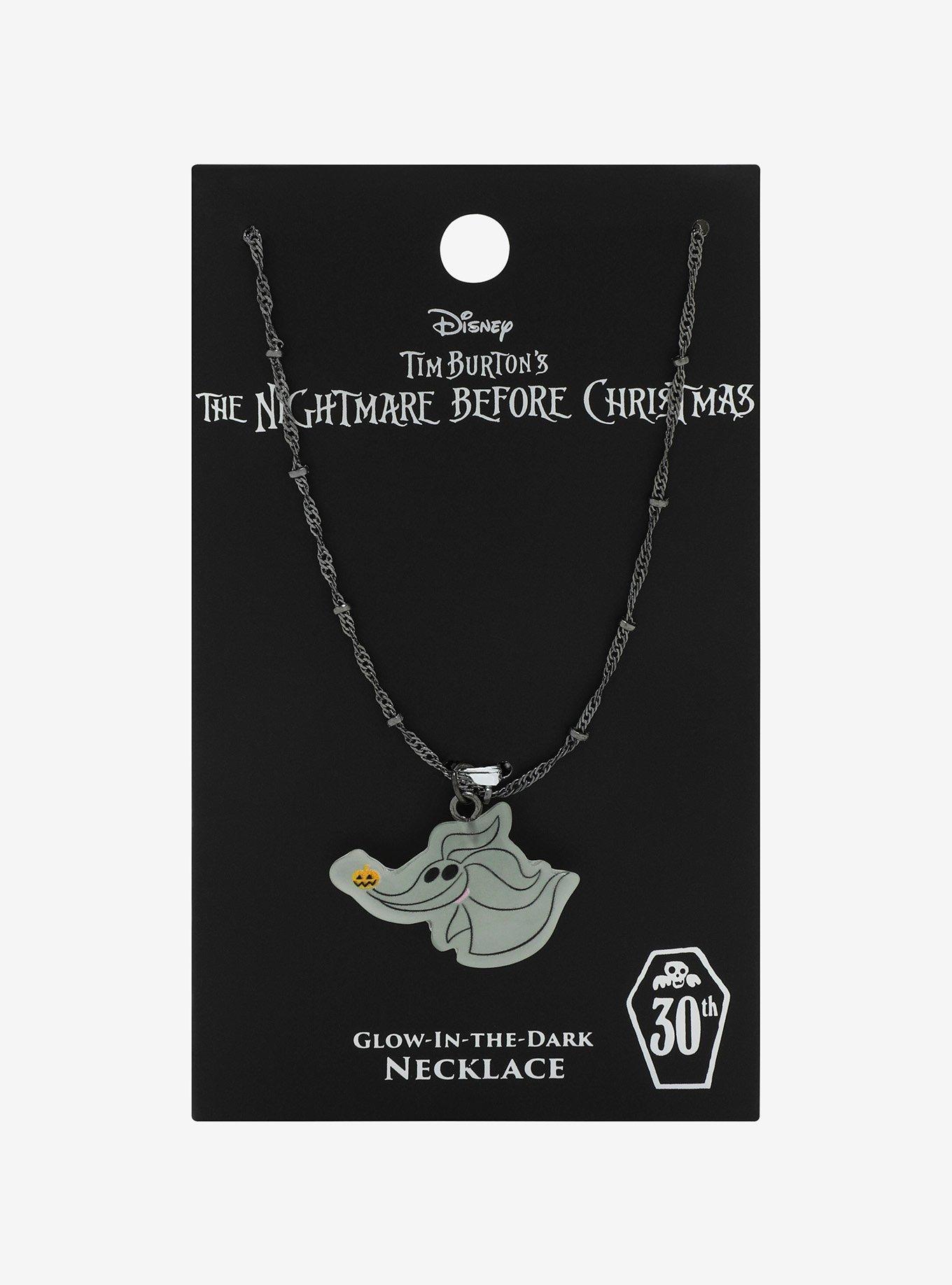 The Nightmare Before Christmas Zero Glow-In-The-Dark Necklace, , hi-res