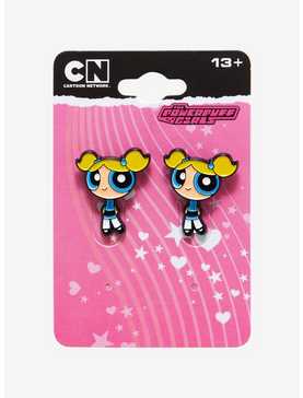 The Powerpuff Girls Bubbles Front/Back Earrings, , hi-res