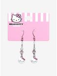 Hello Kitty Pearl & Bow Drop Earrings, , hi-res