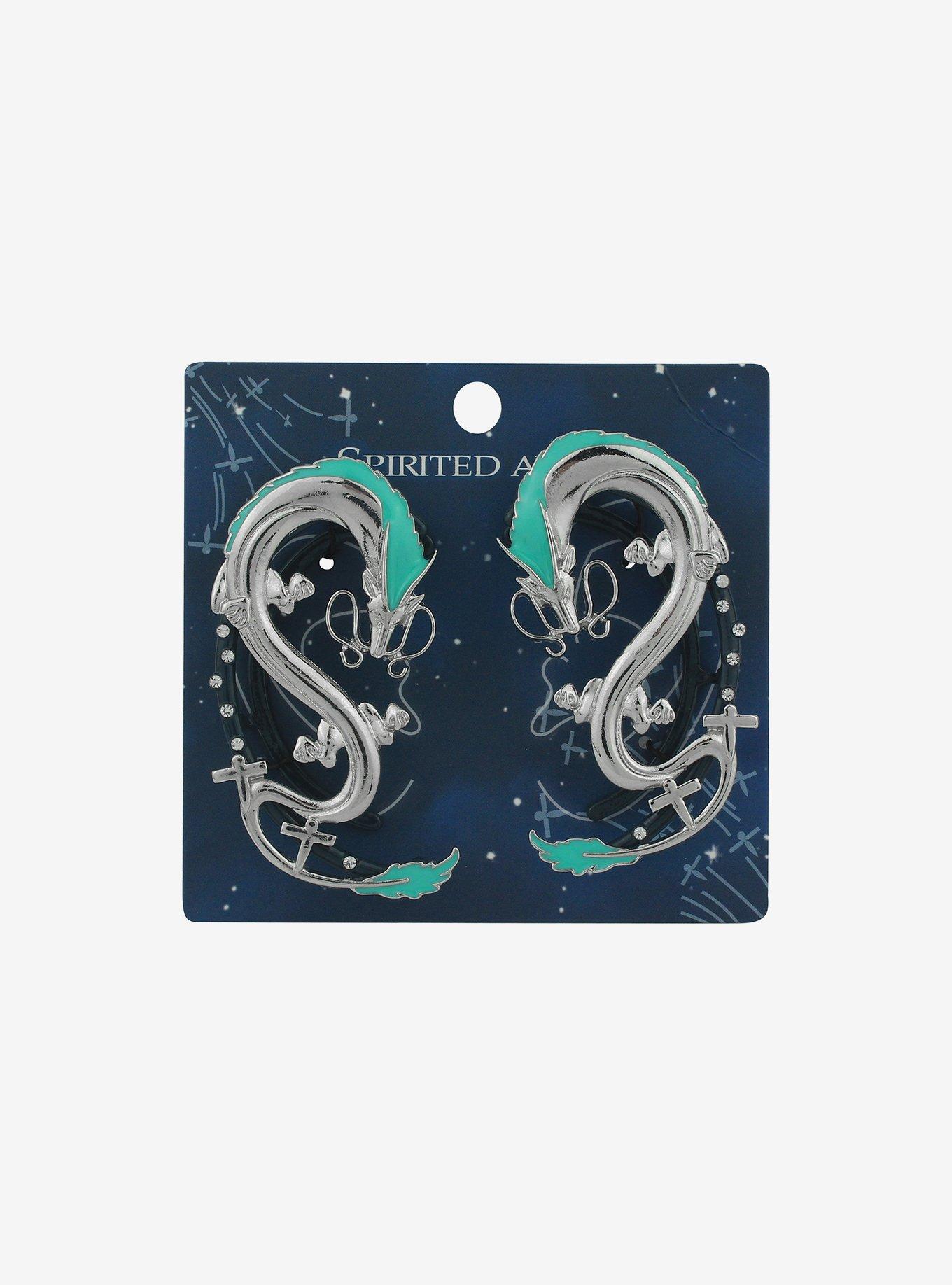 Studio Ghibli Spirited Away Haku Bling Ear Cuffs, , hi-res