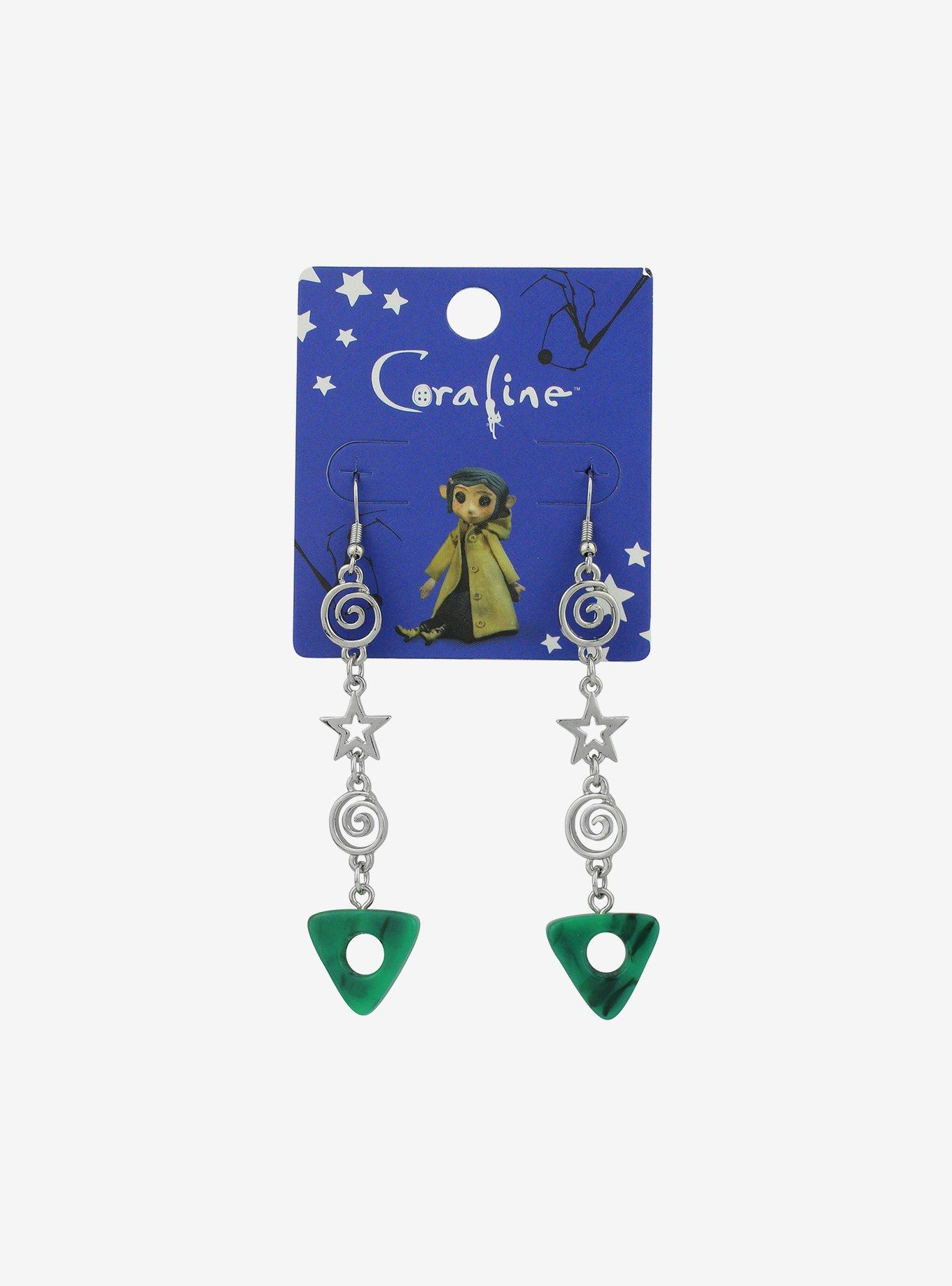 Hot topic online coraline necklace