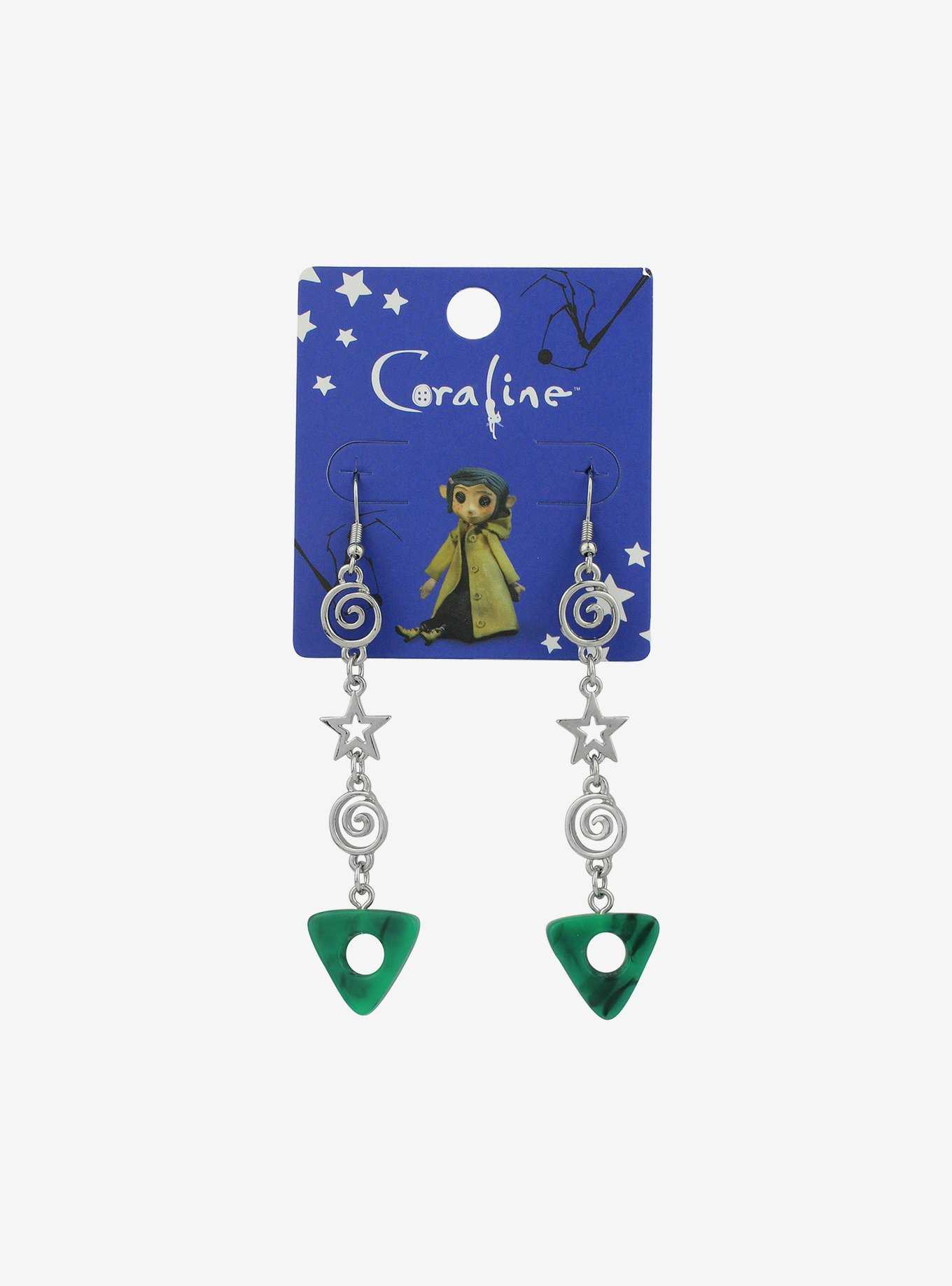 Coraline Stone & Stars Drop Earrings, , hi-res