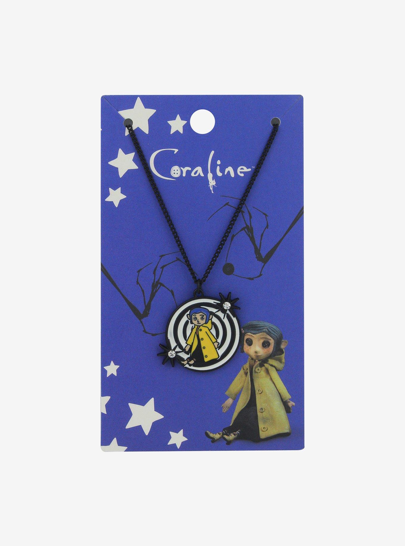 Coraline Beldam's Doll Pendant Necklace, , hi-res