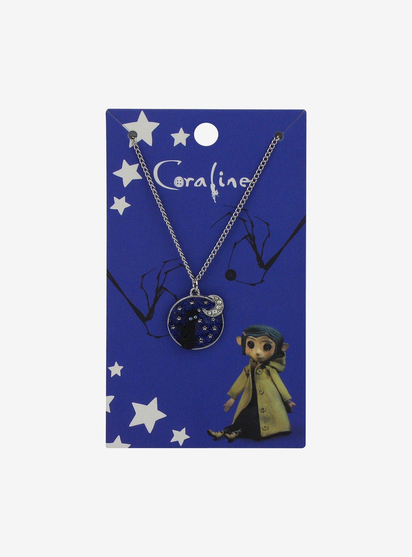 Coraline Cat Starry Night Necklace, , hi-res