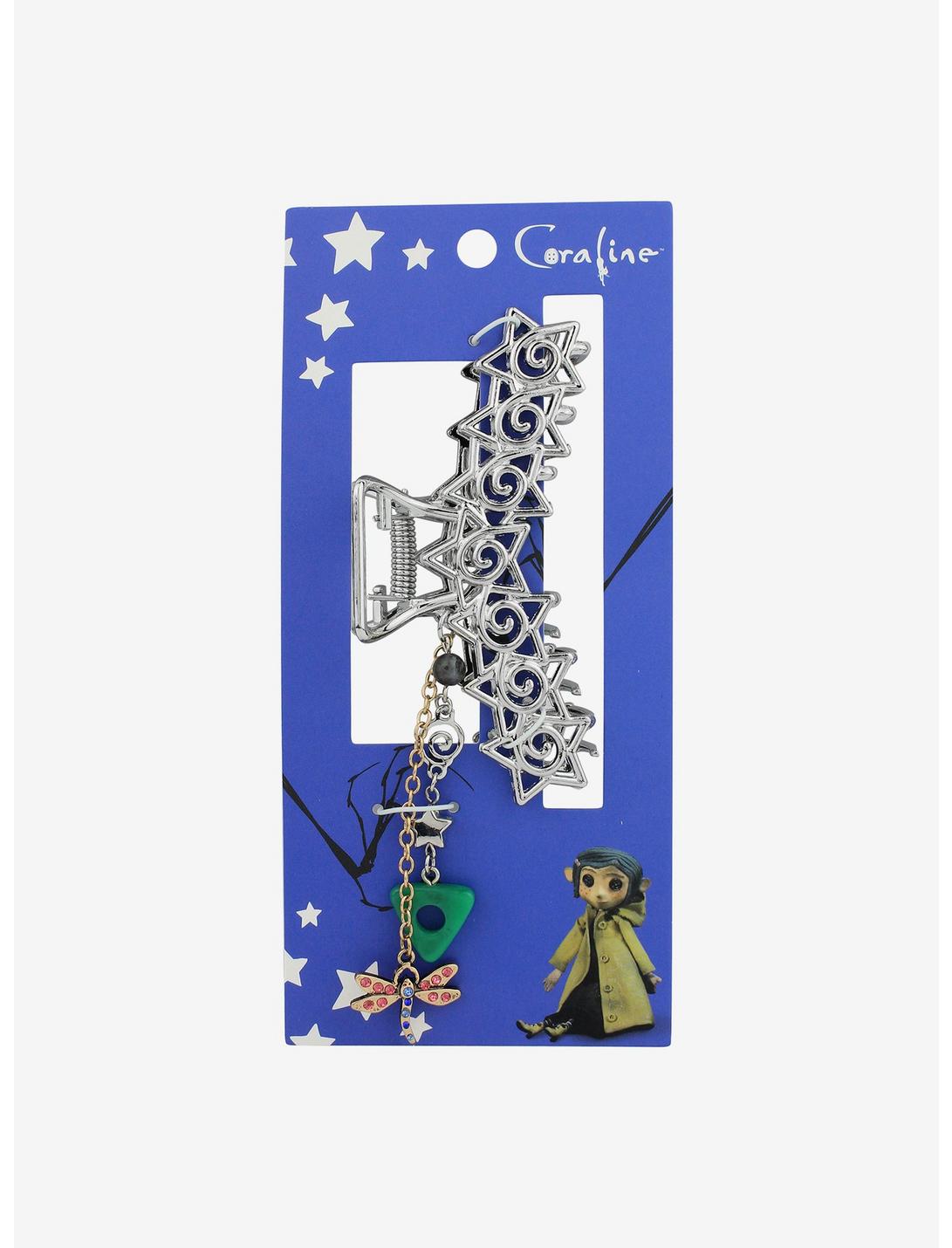 Coraline Dragonfly Seeing Stone Claw Hair Clip, , hi-res