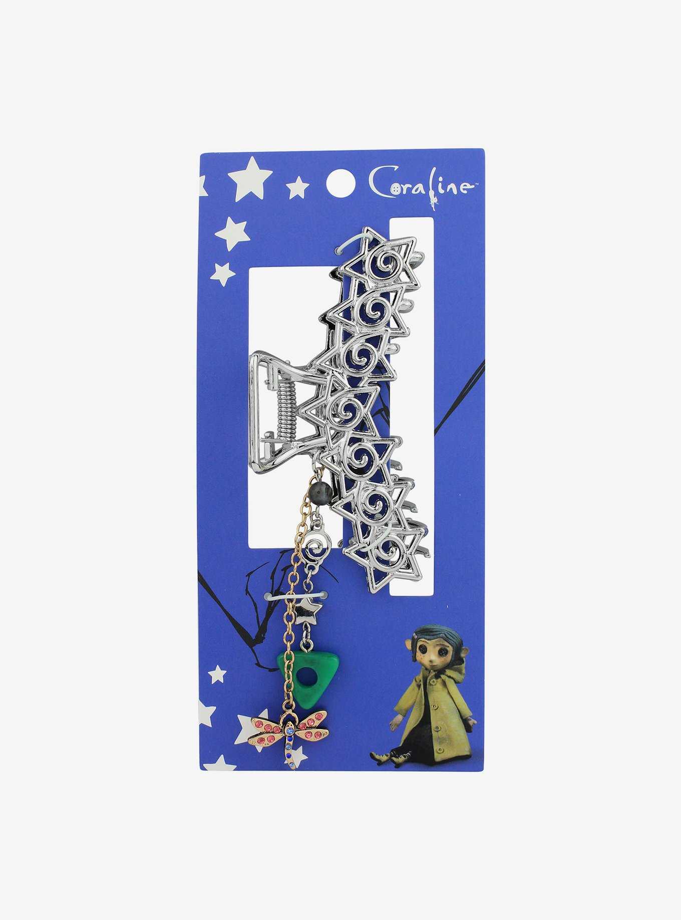 Coraline Dragonfly Seeing Stone Claw Hair Clip, , hi-res