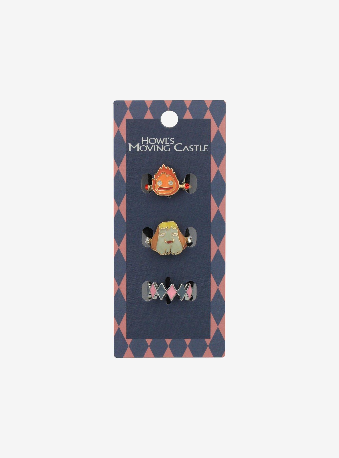 Studio Ghibli Howl's Moving Castle Ring Set