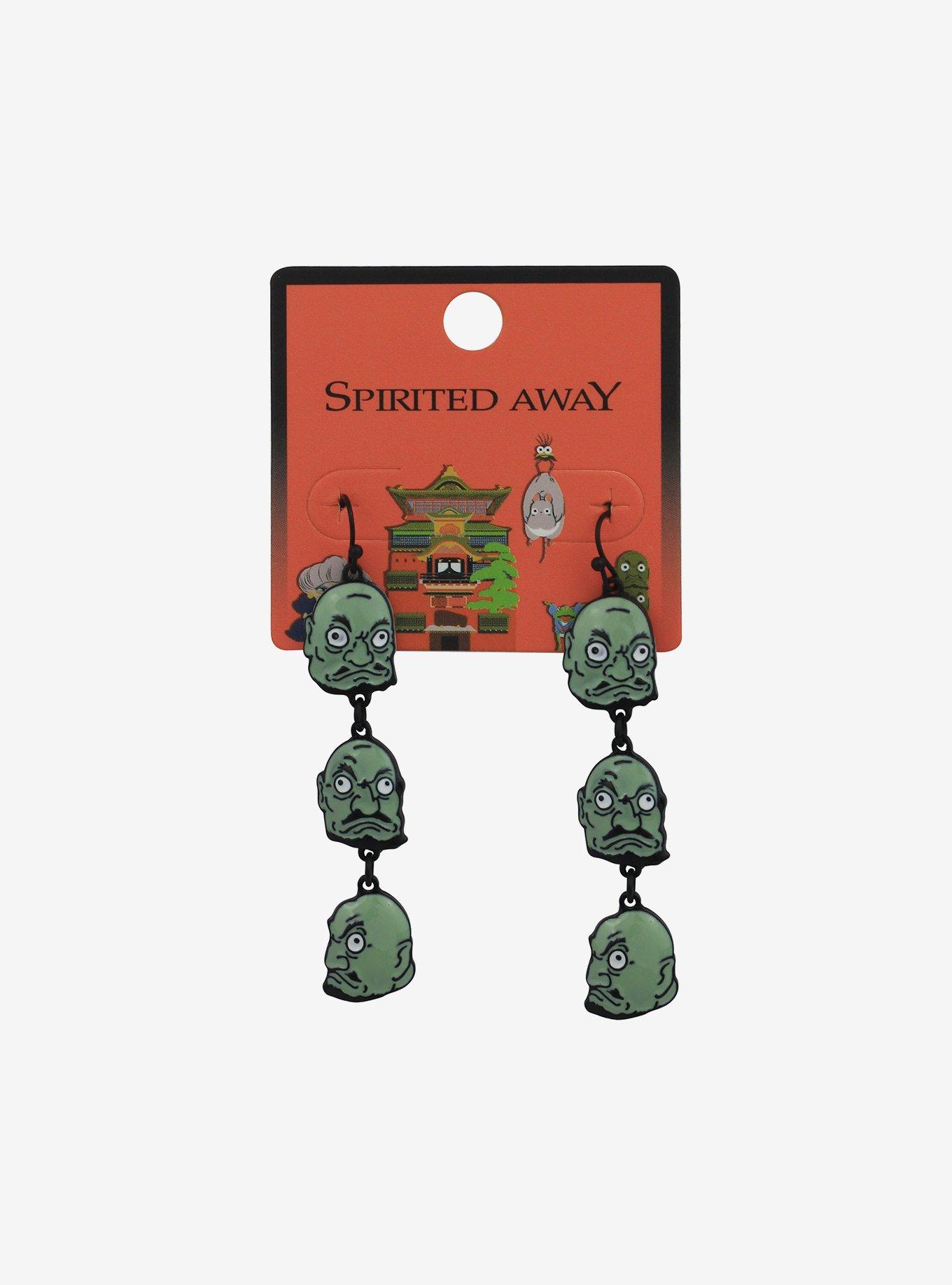Studio Ghibli Spirited Away Kashira Drop Earrings, , hi-res