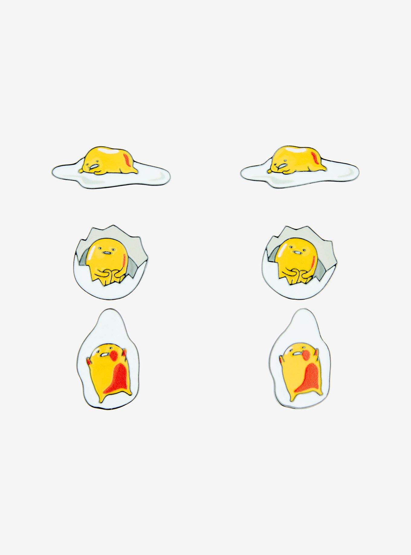 Gudetama Poses Earring Set, , hi-res