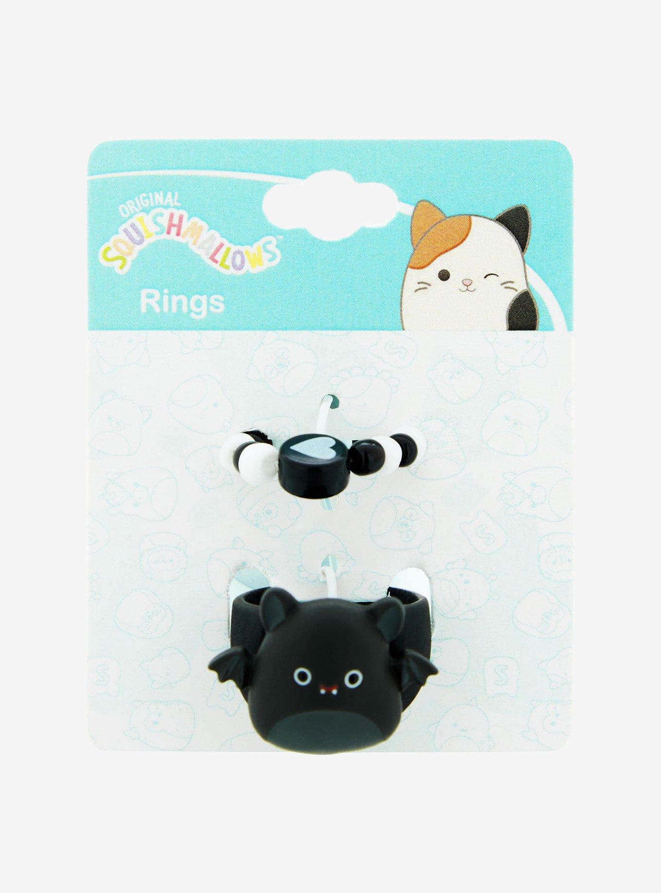 Squishmallows Emily The Bat Ring Set, , hi-res