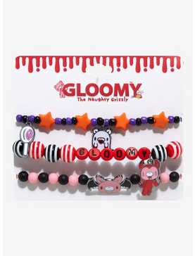 Gloomy Bear Halloween Costume Bracelet Set, , hi-res