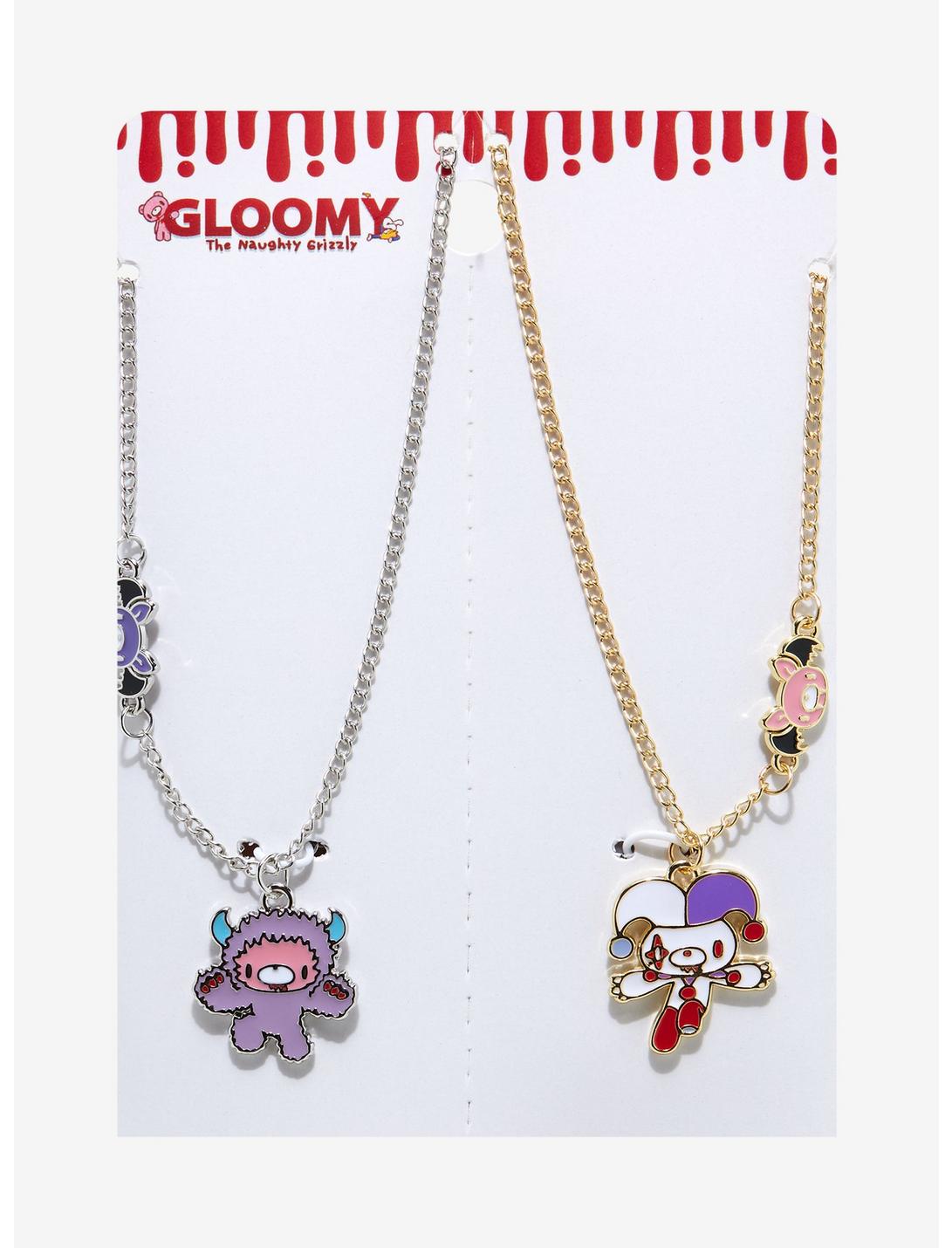 Gloomy Bear Costumes Best Friend Necklace Set, , hi-res