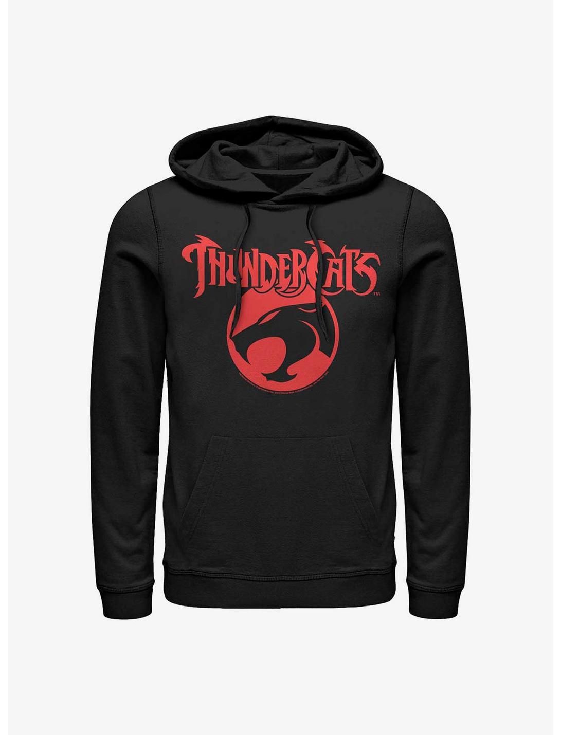 Thundercats Logo Hoodie, BLACK, hi-res