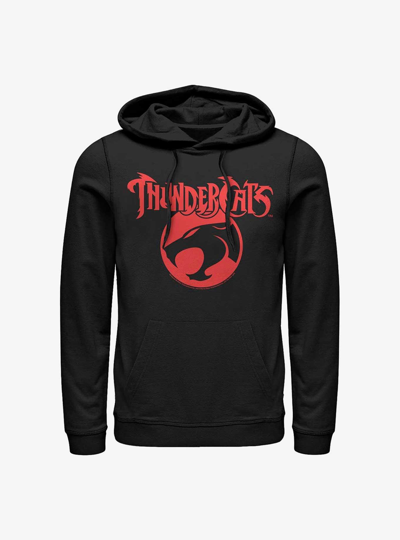 Thundercats Logo Hoodie, BLACK, hi-res