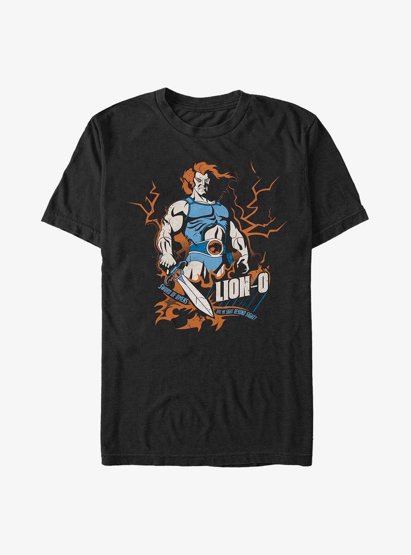 Thundercats Lion-0 Sword Of Omens T-Shirt, BLACK, hi-res