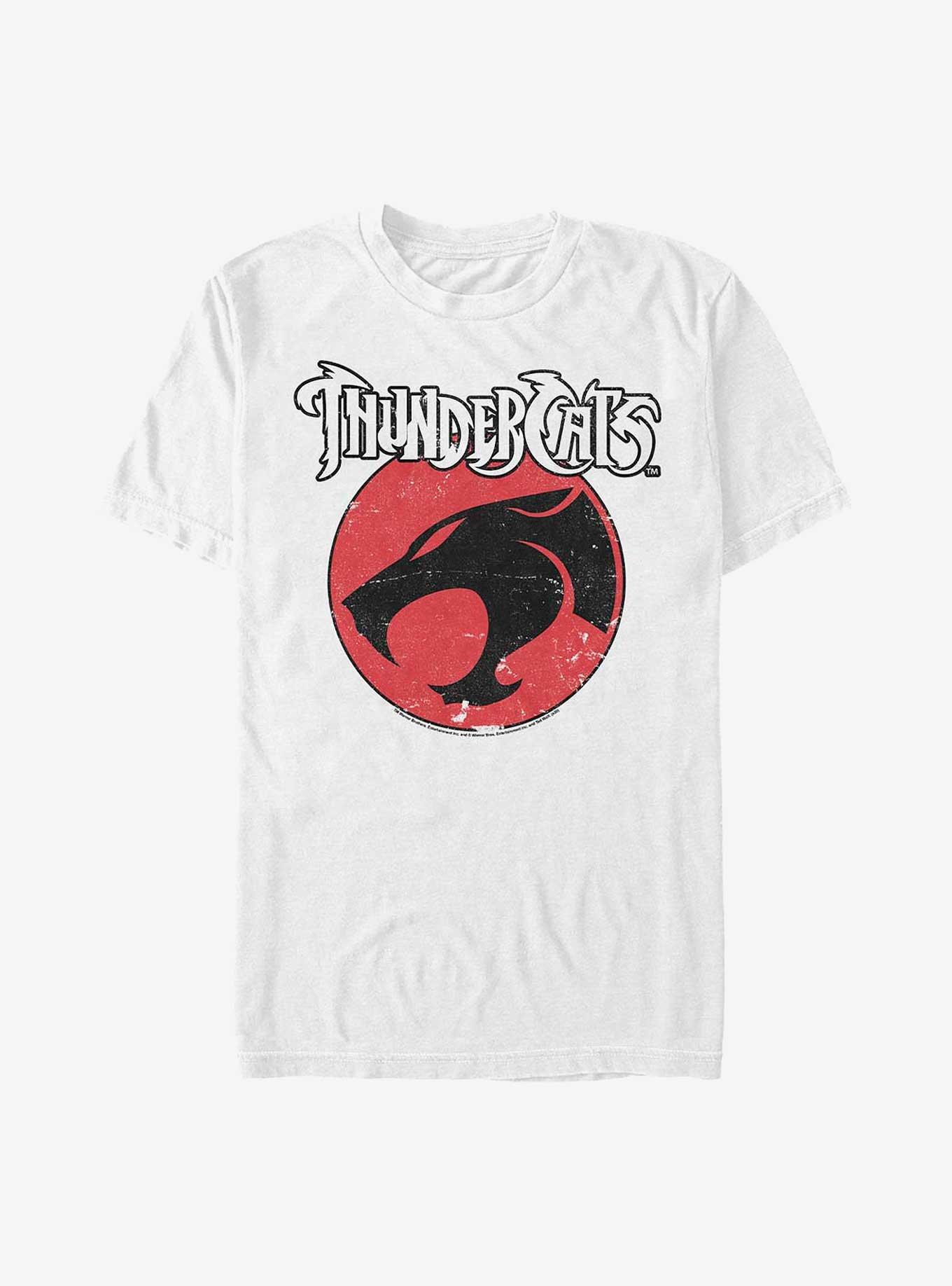 Thundercats Simple Cat Logo T-Shirt, WHITE, hi-res