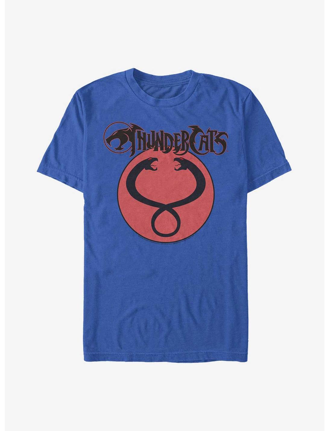 Thundercats Snake Heads Logo T-Shirt, ROYAL, hi-res