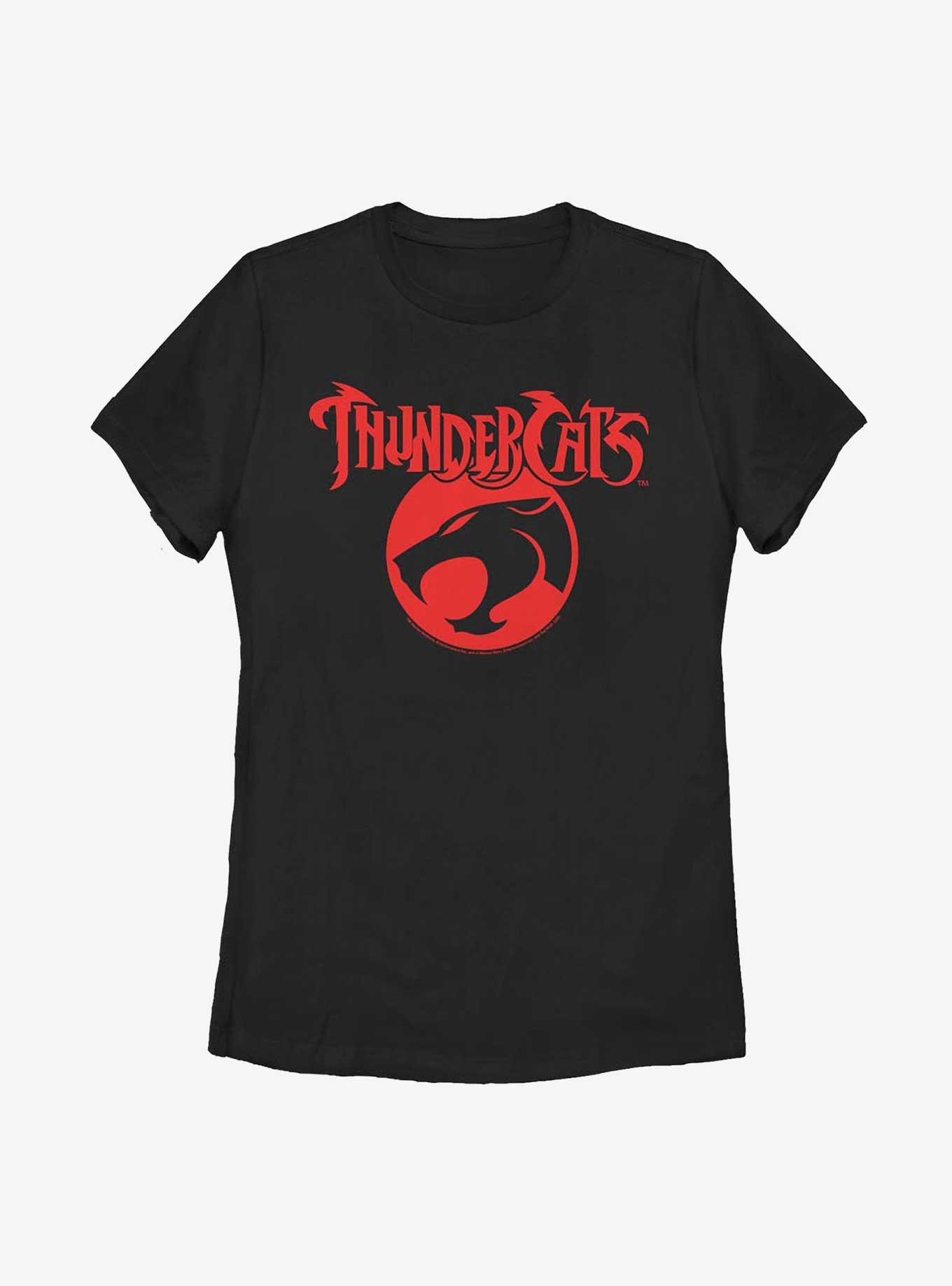 Thundercats Logo Womens T-Shirt, BLACK, hi-res