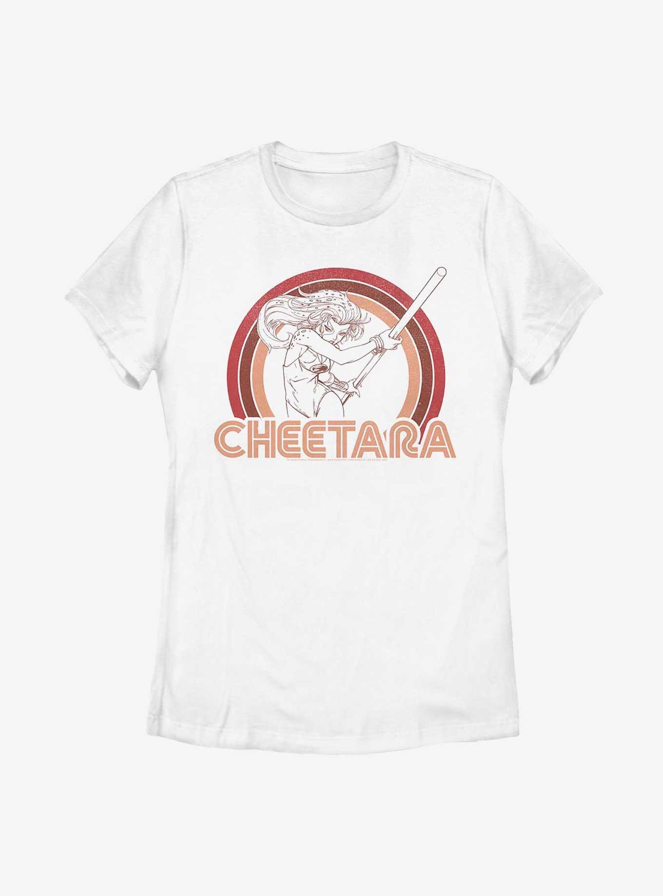 Thundercats Retro Cheetara Womens T-Shirt, WHITE, hi-res