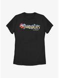 Thundercats Silver Logo Womens T-Shirt, BLACK, hi-res