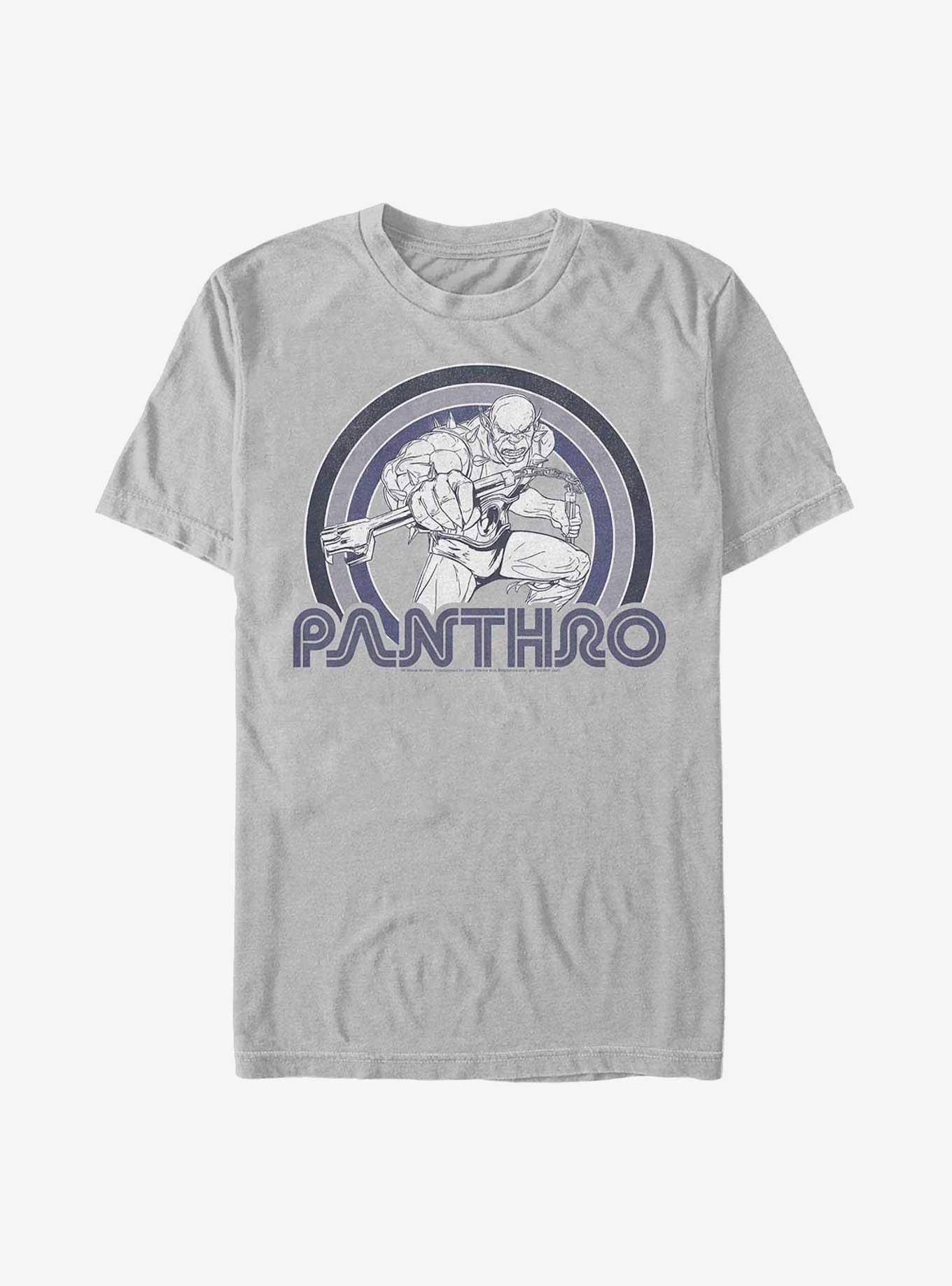 Thundercats Pantharo T-Shirt, SILVER, hi-res