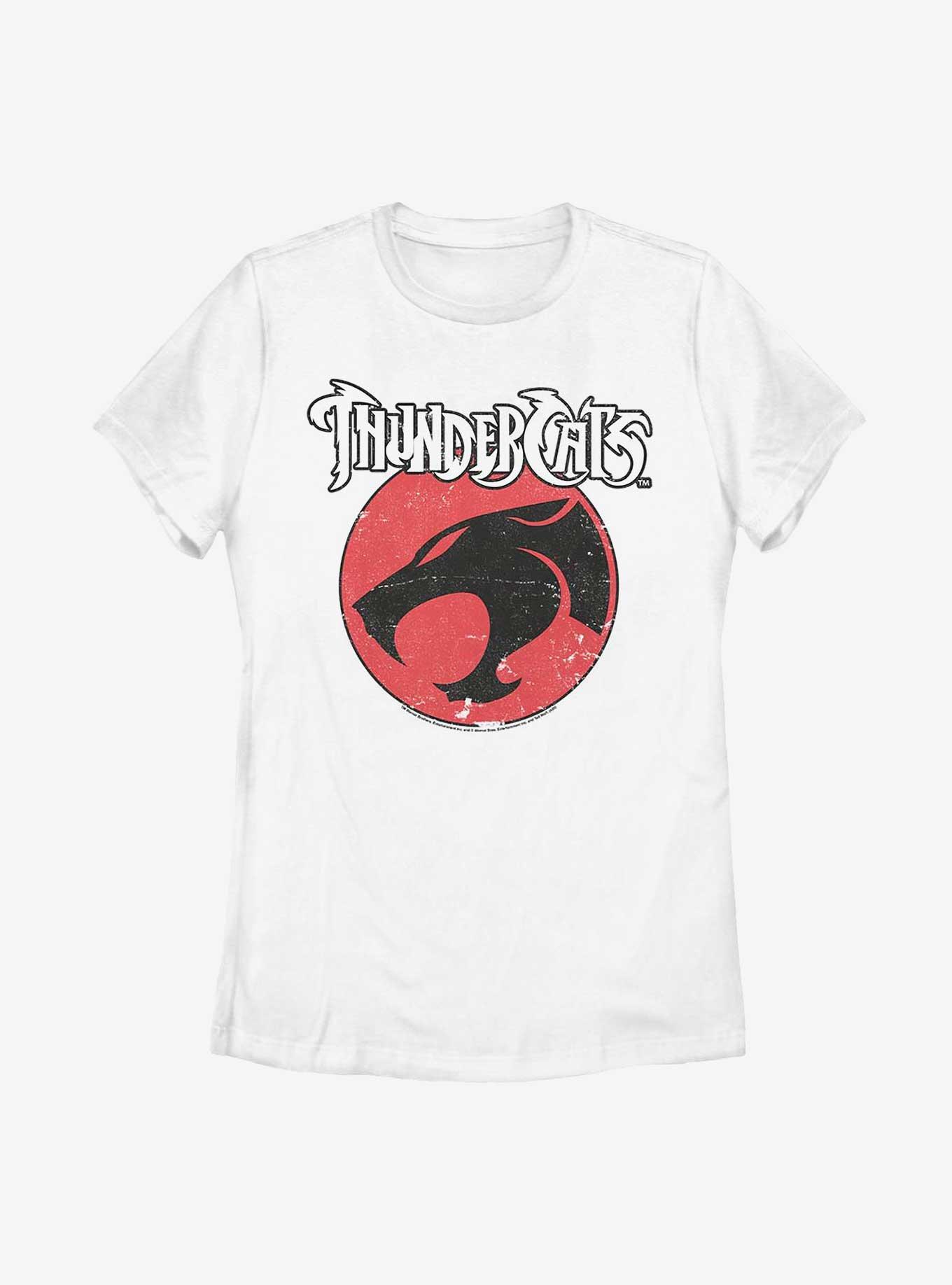 Thundercats Simple Cat Logo Womens T-Shirt, WHITE, hi-res