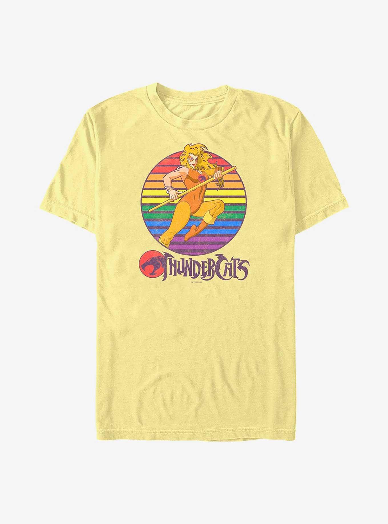 Thundercats Cheetara Retro Sunset Girls Tank - YELLOW | BoxLunch