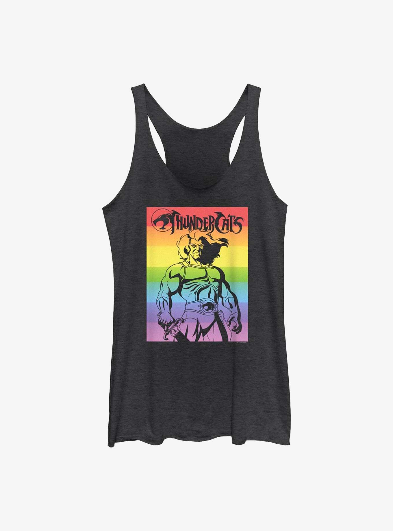 Thundercats Lion-O Rainbow Poster Womens Tank Top, , hi-res