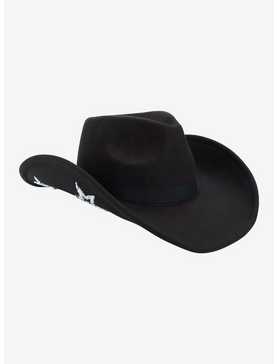 Black Rhinestone Star Cowboy Hat, , hi-res