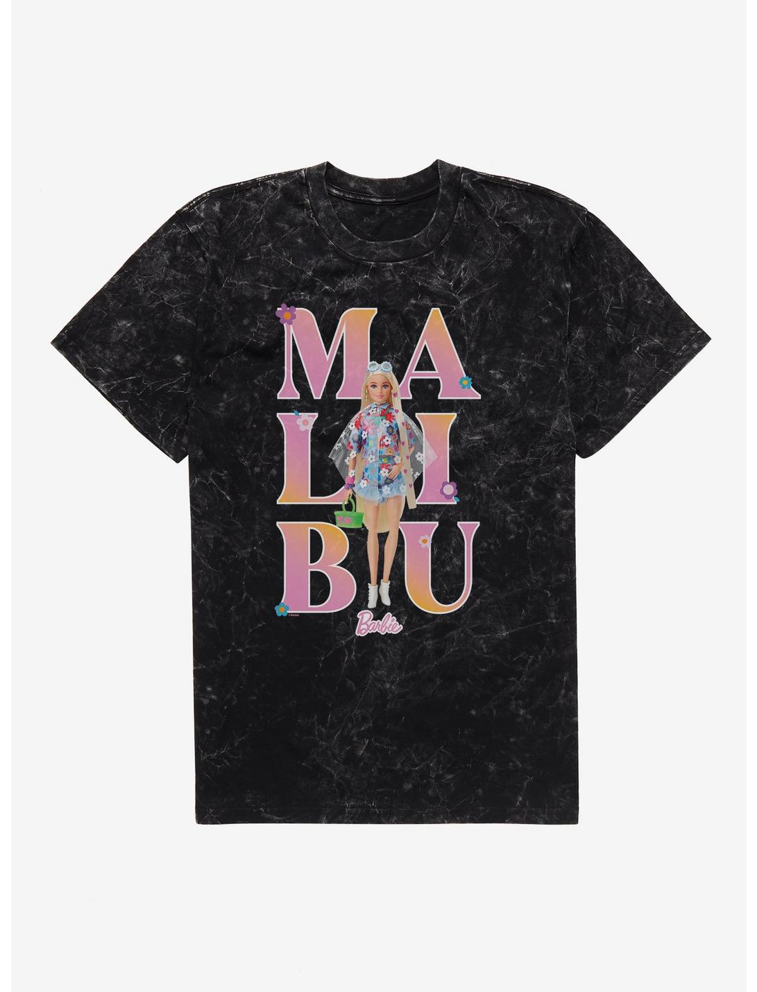 Barbie Malibu Mineral Wash T-Shirt, BLACK MINERAL WASH, hi-res