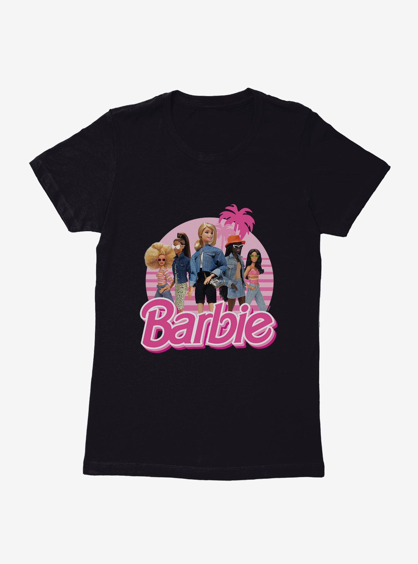 Barbie Palm Trees Womens T-Shirt, , hi-res
