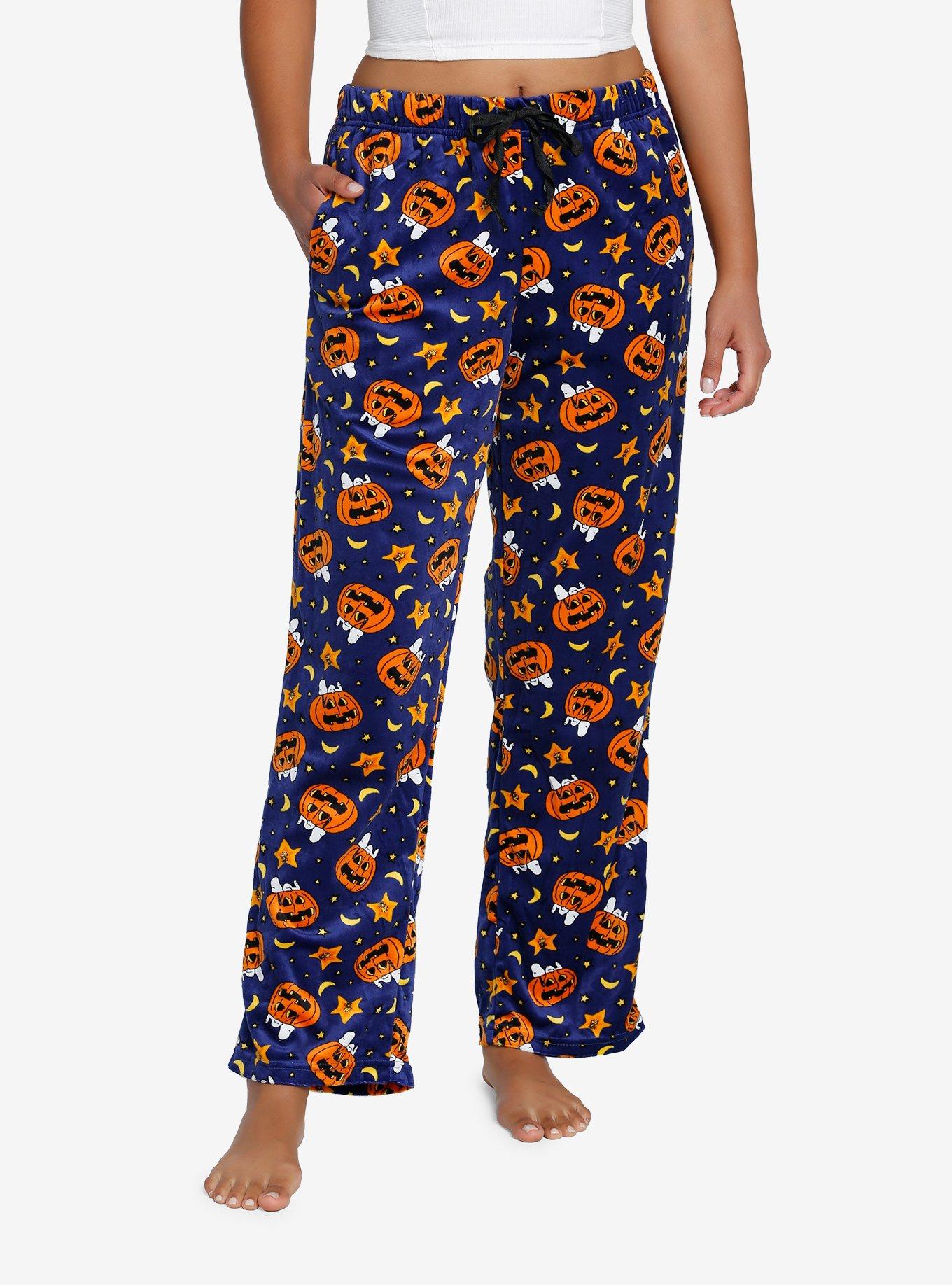 Peanuts Snoopy Pumpkin Pajama Pants