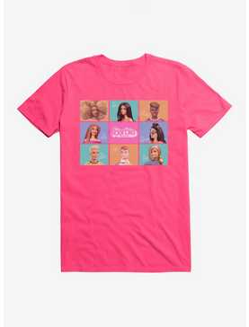 Barbie The Movie Hi Colorblock Friends Squares T-Shirt, , hi-res